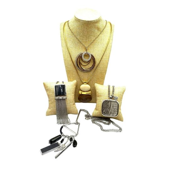 White House Black Market Jewelry - Lot of Vintage to Modern Long Designer Necklces